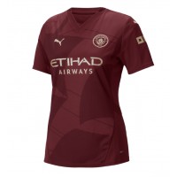 Camisa de time de futebol Manchester City Replicas 3º Equipamento Feminina 2024-25 Manga Curta